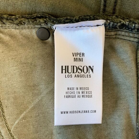 Hudson Jeans animal print skirt( washed leopard) size 23, NWT - Picture 6 of 7